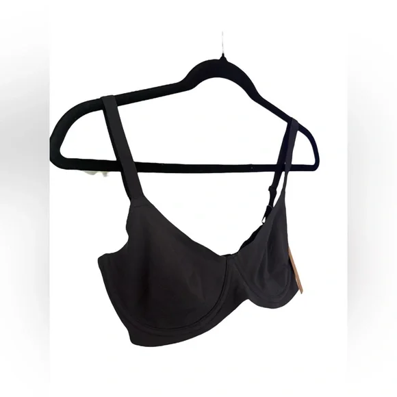 NWT Skims Smoothing Intimates Unlined Minimizer Bra in Onyx size 34DD - Picture 9 of 10